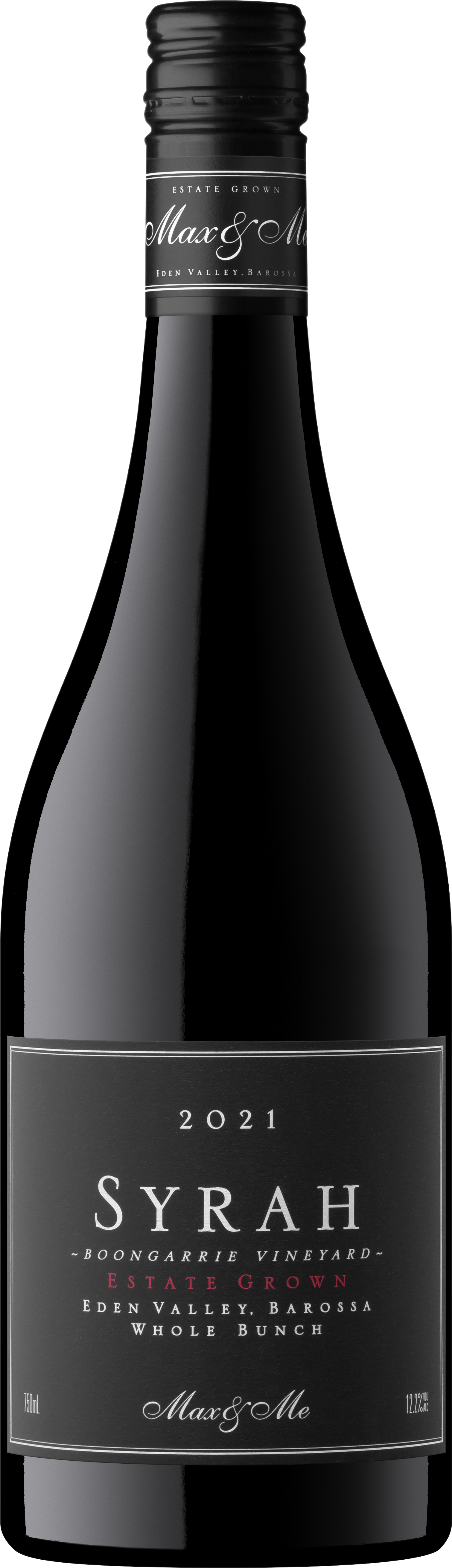 Max & Me Boongarrie Vineyard Whole Bunch Syrah 2021